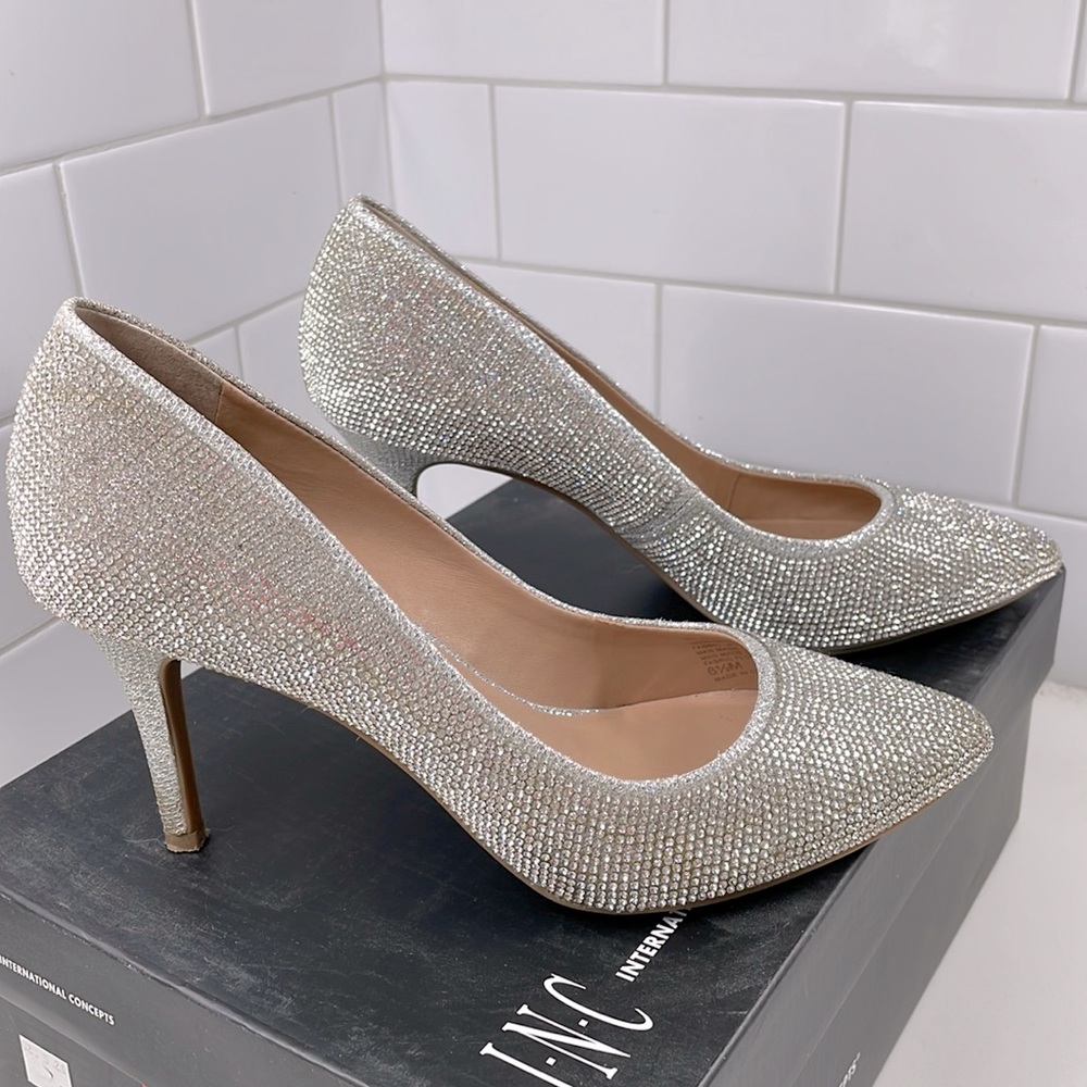 Rhinestone heels